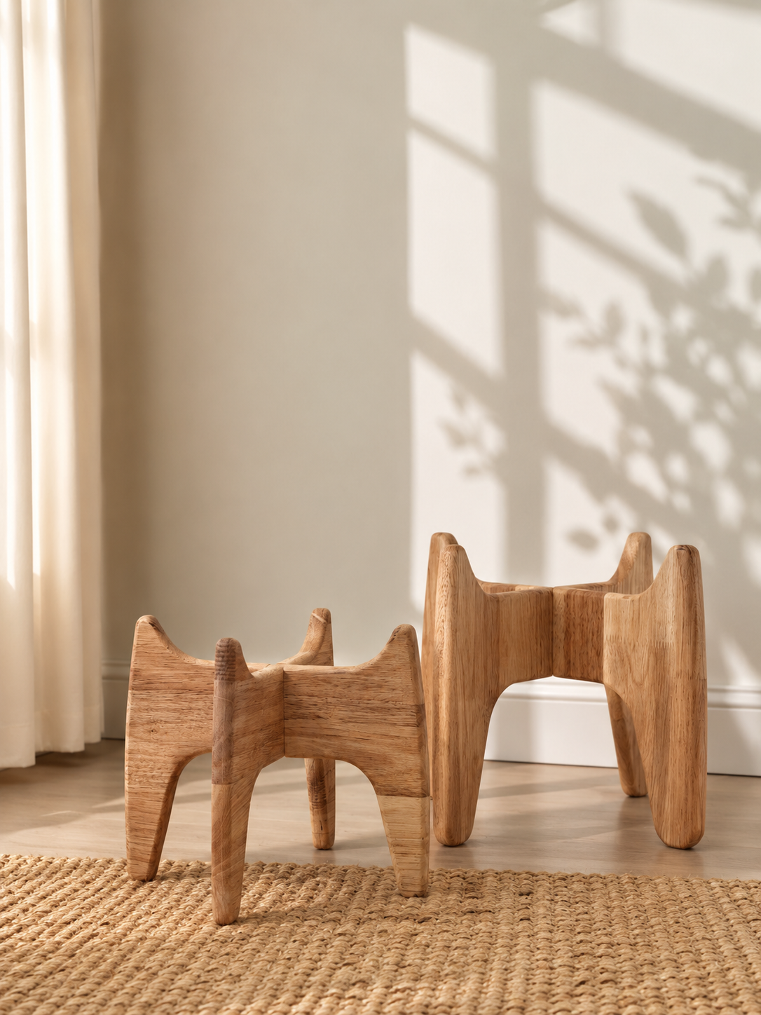 Wooden Planter Stand
