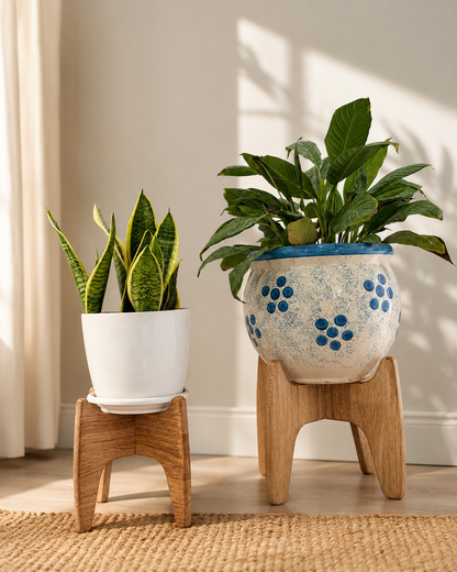 Wooden Planter Stand