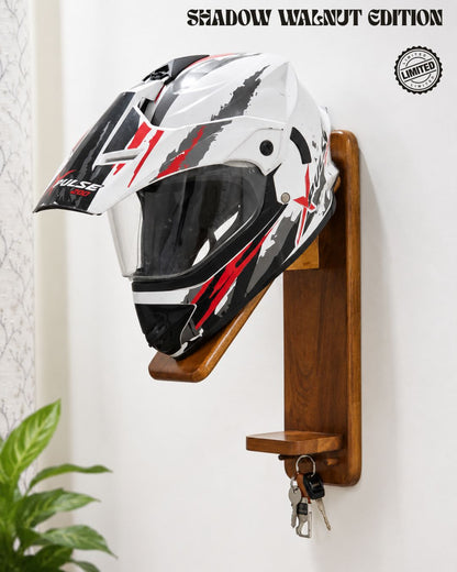 Premium Wall Mounted Helmet Holder and Organiser