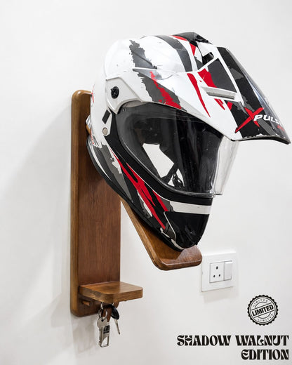 Premium Wall Mounted Helmet Holder and Organiser