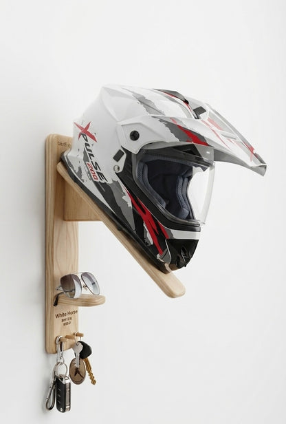 Wall Mounted Helmet Holder