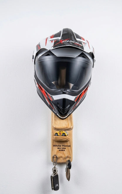 Wall Mounted Helmet Holder