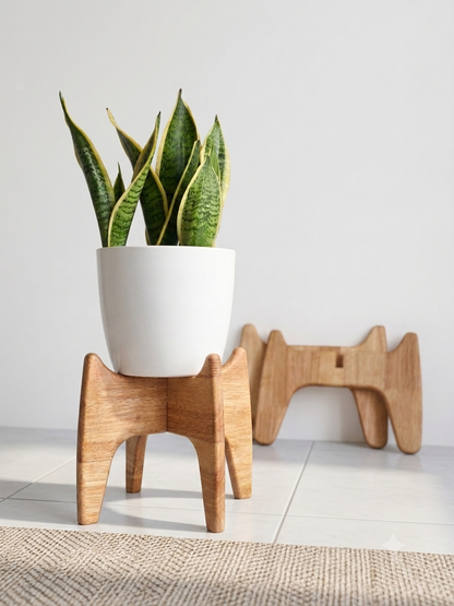 Wooden Planter Stand