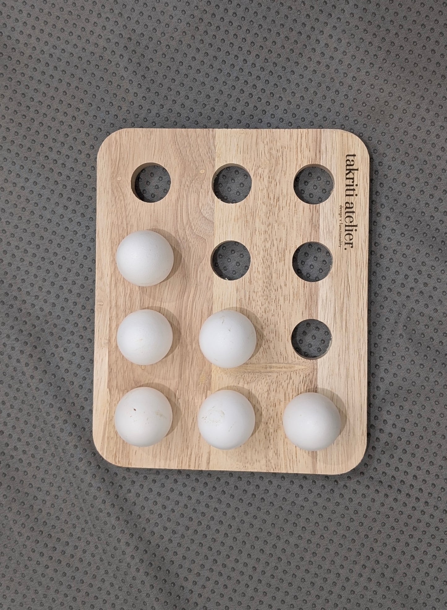 Wooden Egg Tray